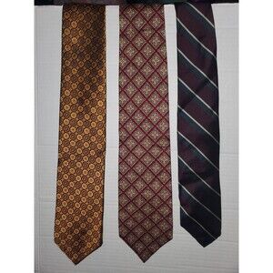 Lot Of 3 Robert Talbott  Neckties Vintage